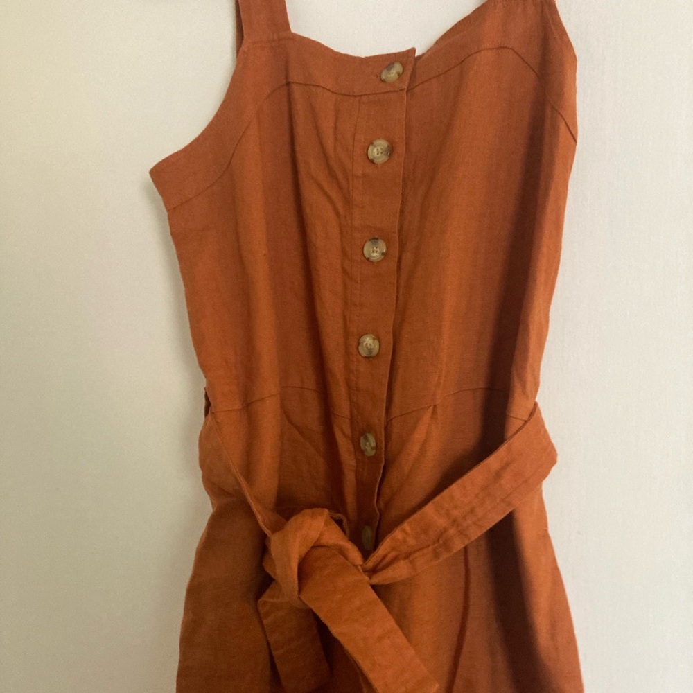 Everlane linen jumpsuit